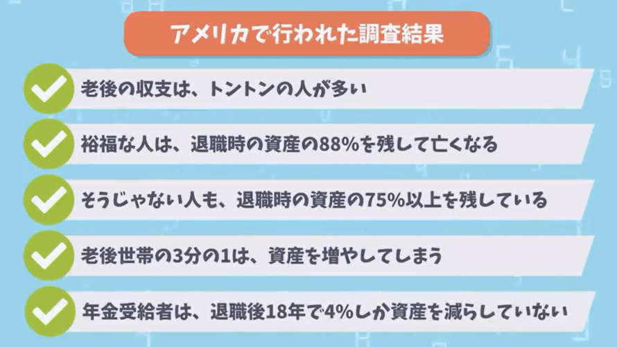 老後の為に貯金する？？！！